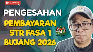 Download lagu INFO STR! PENGESAHAN ISU BAYARAN STR BUJANG 2026. ADA ATAU TIDAK? mp3