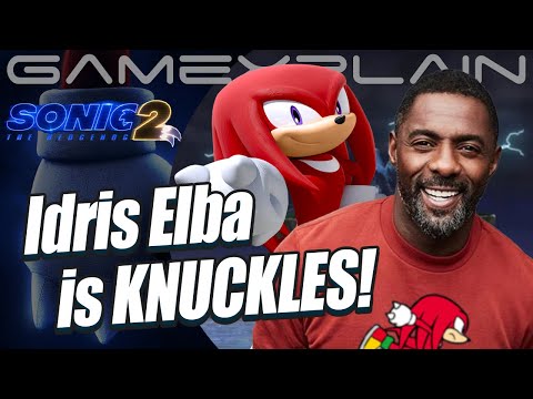 Idris Elba is Knuckles in Sonic the Hedgehog 2 Movie!