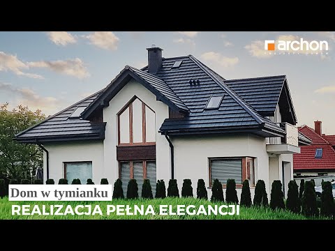 Dom w tymianku – Realizacja pełna elegancji I ARCHON+ Projekty Domów