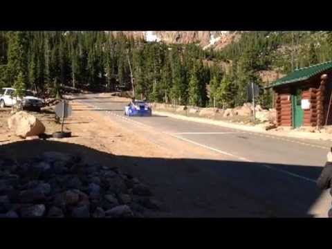 2013 Pikes Peak Hill Climb practice day 2. Upper section.