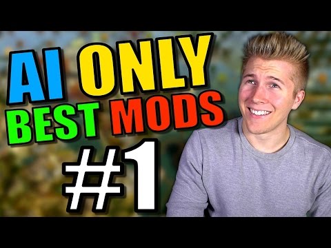 Civilization 5 [Civ 5 Gameplay Brave New World] AI Only 60 CIVS - THE BEST MODS - Part 1