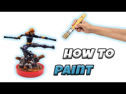 UNMATCHED: BLACK WIDOW | How to Paint Tutorial