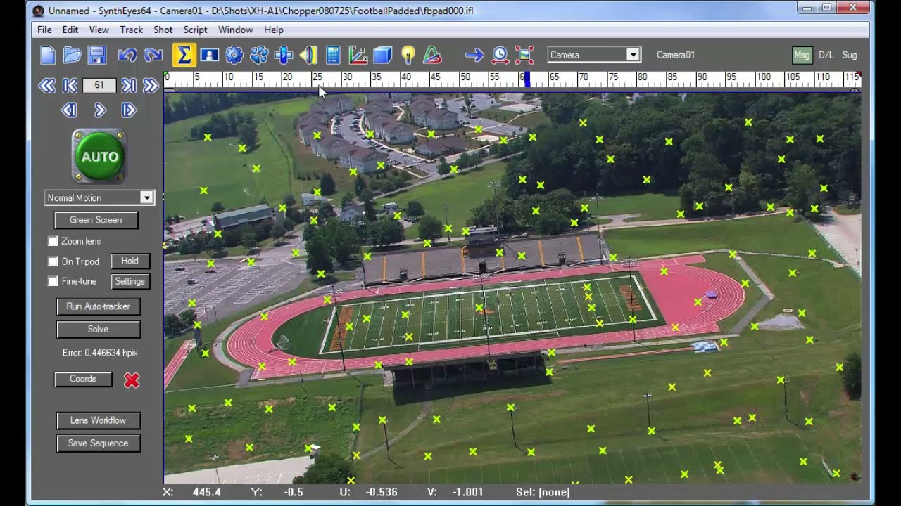 SynthEyes Tutorial Advanced Lens Distortion Workflow Boris FX