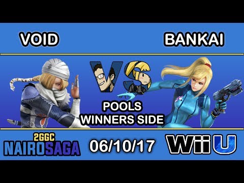 2GGC: Nairo Saga - CLG | VoiD (Sheik) Vs. Bankai (Zero Suit Samus) Pools Winners Side
