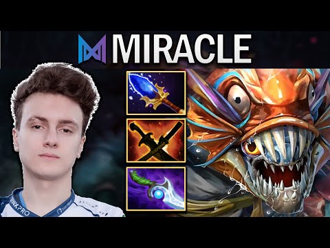 NIGMA.MIRACLE SMURF SLARK WITH 19 KILLS - DOTA 2 7.29 GAMEPLAY