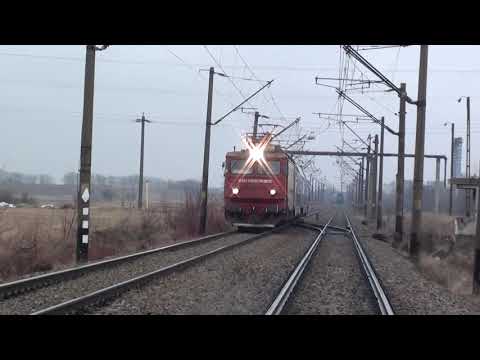 Tren R5411 Adjud - Suceava Nord cu EA768 in zona triaj Suceava - 22.02.2020