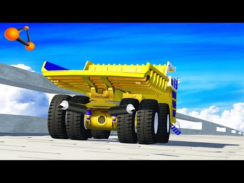 BeamNG Drive High Speed Crazy Jumps Crashes #48 Crashtherapy
