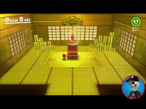 Super Mario Odyssey Guide Bowser's Kingdom Power Moon # 30