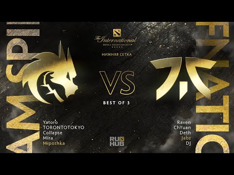 [RU] Fnatic vs Team Spirit |The International 10|LB R2 (Bo3)| Game 1|Godhunt & Smile