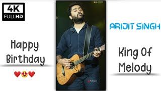 Happy Birthday Arijit Singh 4K Full Screen Status | Arijit Singh Birthday Special Status #shorts ???