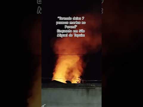 incêndio em São Miguel do Tapuio