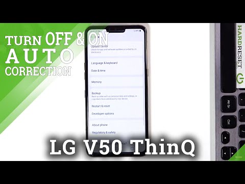 How to Activate Auto Correction in LG V50 ThinQ – Find Auto Correction Options