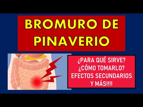 🔴 Bromuro de PINAVERIO | Para qué sirve | ALIVIA la COLITIS, CÓLICOS y DOLOR ABDOMINAL