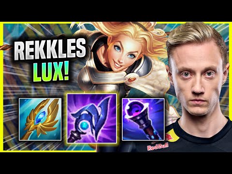 REKKLES IS INSANE WITH LUX! - KC Rekkles Plays Lux ADC vs Vayne! | Preseason 2022