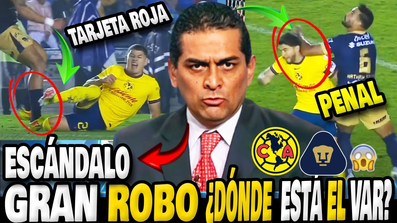 🚨🔥UNA VERGUENZA EL AMÉRICA FUE ROBADO Y EL VAR NO HIZO NADA noticias club america hoy