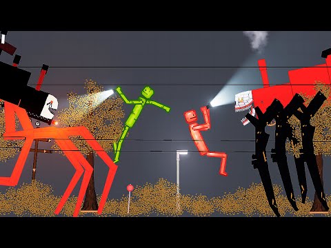 Choo Charles [Hell Charles] vs Melon Playground - People Playground 1.26 beta