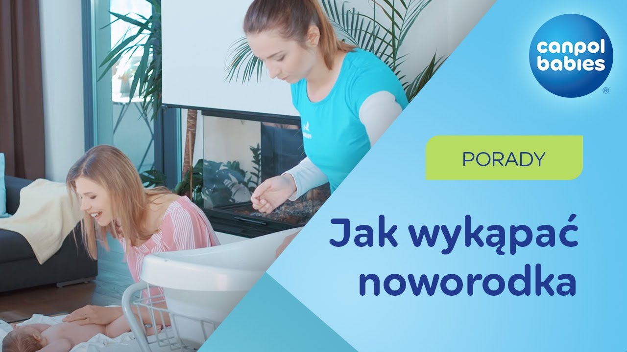 KĄPIEL NOWORODKA - jak prawidłowo wykąpać noworodka ✅