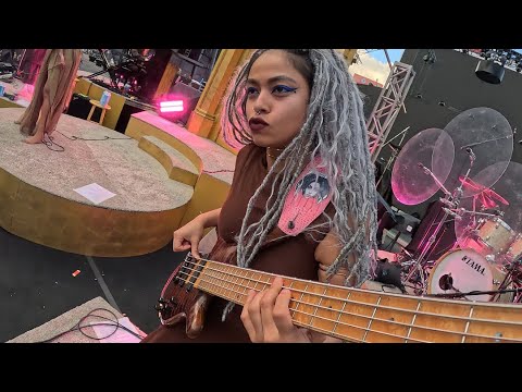 Mohini Dey Bass Cam | Symptom of Life - Willow Smith | Live from Denver | Opening for Coldplay