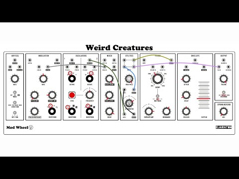 Weird Creatures - Moog Grandmother patch