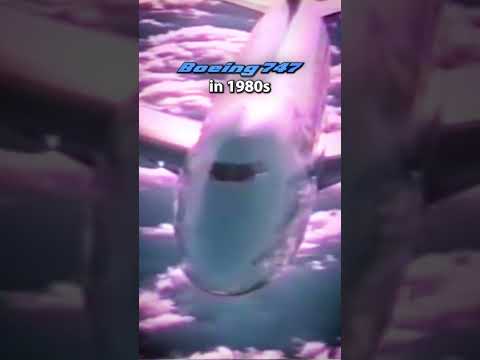 Boeing 747 in 1980s VS Now | #airplane #boeing #aviation