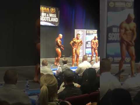Nabba Scotland 2022 Novice class 1 minute posedown.
