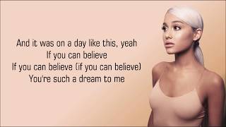 Ariana Grande - R.E.M. [Lyrics]