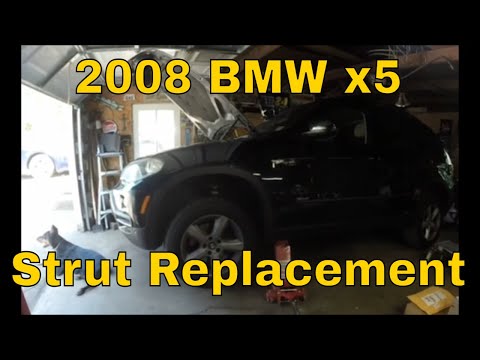 2008 BMW X5 Front Strut Replacement