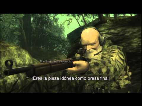 Metal Gear Solid 3: Snake Eater HD Cutscenes - The End Battle