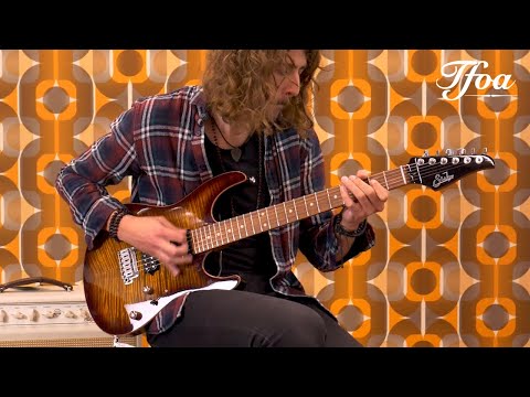 Suhr Modern Plus Bengal Burst HSH played by Jim Zwinselman | Demo @ The Fellowship of Acoustics