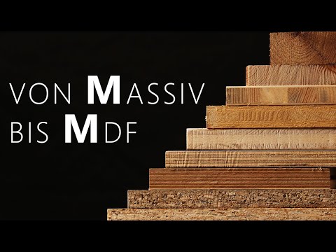 Plattenwerkstoffe und ihre Eigenschaften |  mit Animation