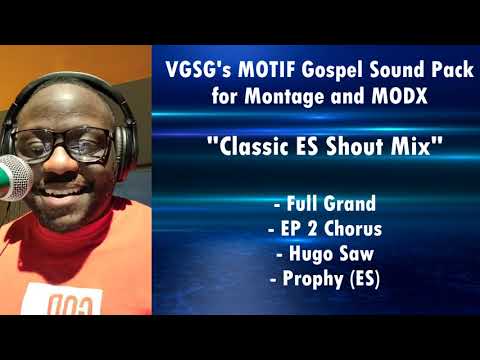 Monty Crawford Goes Live with MOTIF Gospel Sound Pack by Wise Sound for Montage