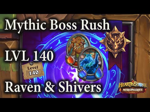 Raven the Hunter & Captain Shivers (Week 2 Day 6) : lvl 140 Mythic Boss Rush : Mercenaries