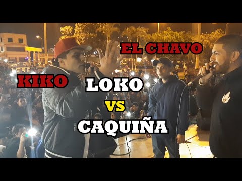 CAQUINA VS LOKO-EXHIBICIÓN PLAZA DE REYES CLASIFICATORIA FMS PERÚ (Con Temática)