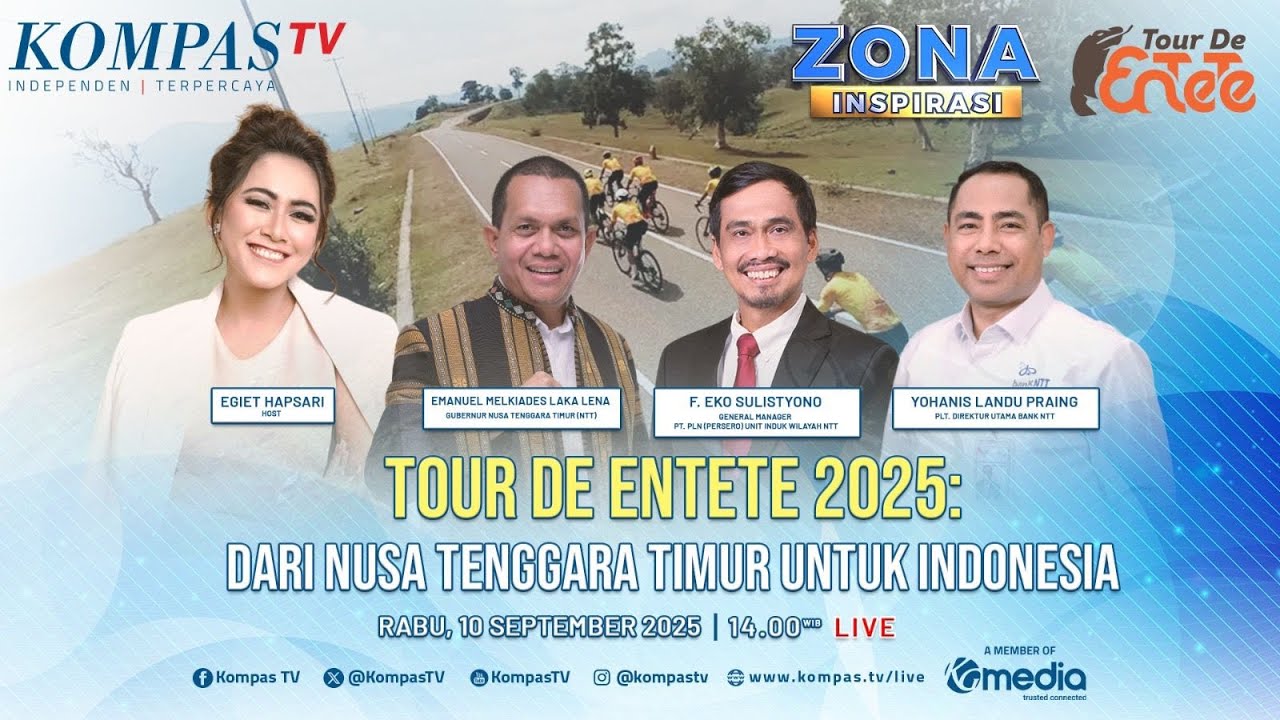 Tour De Entete 2025: Dari Nusa Tenggara Timur untuk Indonesia | Zona Inspirasi