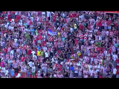 Gol Scepovic: Jª1, Sporting - Castilla (narración de Luis Eduardo García)