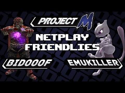 Netplay Friendlies - bidooof (Ganon) VS Emukiller (Mewtwo)
