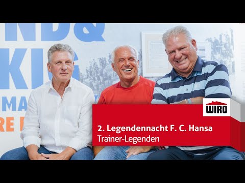 ⚽2. Legendennacht F. C. Hansa „Trainer-Legenden" 🔵⚪🔴