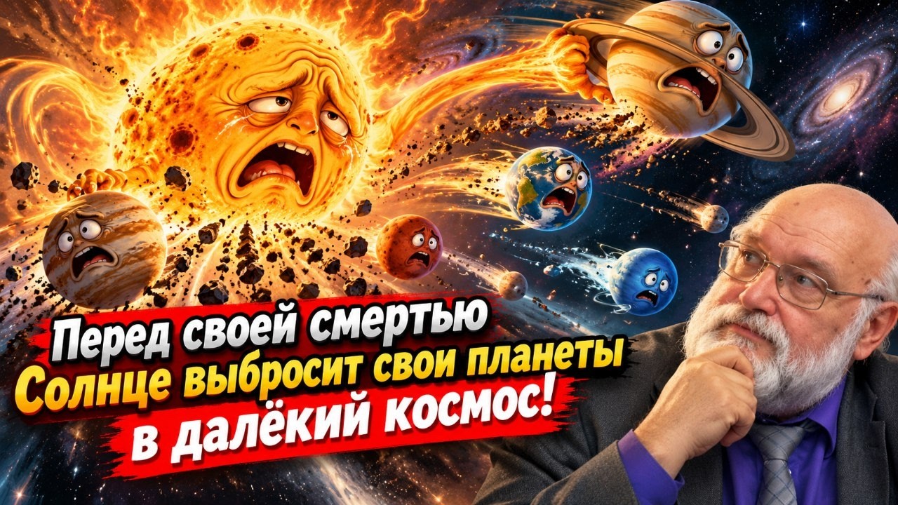 Перед своей смертью Солнце выбросит свои планеты в далёкий космос!