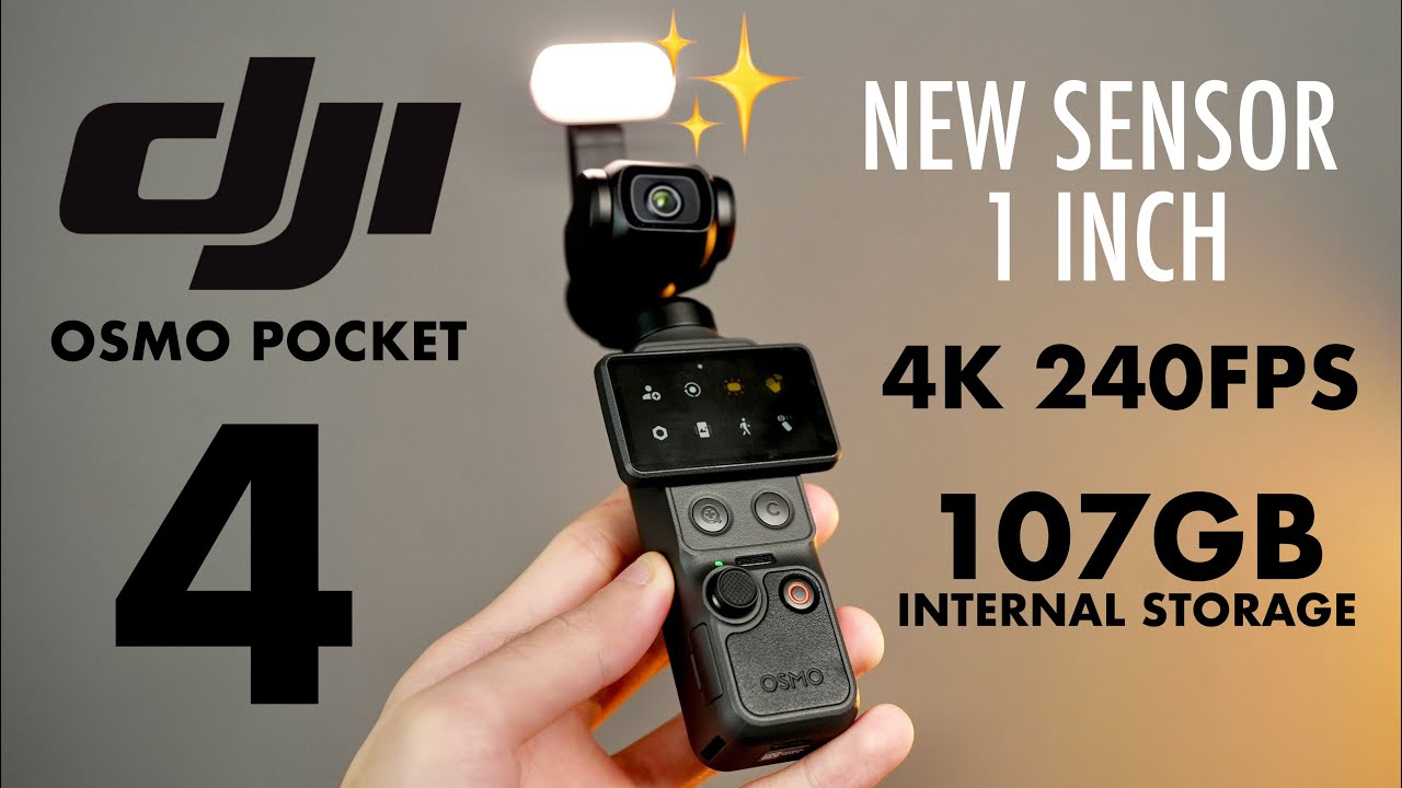 Ini DJI Osmo Pocket 4 GILA Sih… Perlu Upgrade??