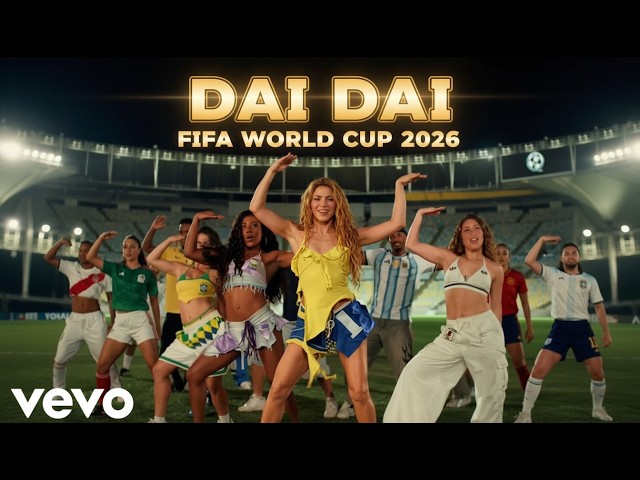 Shakira-DAI DAI (Video Oficial) – FIFA World Cup 2026- SDDEFAULT Thumbnail