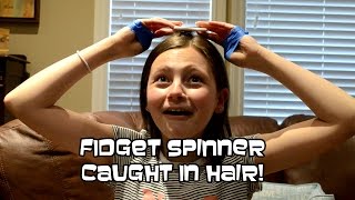 Fidget Spinner Caught In Hair  | Bethany G | TruthPlusDare