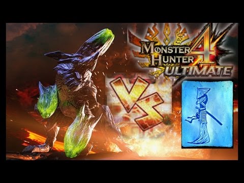 Monster Hunter 4 ultimate Solo G rank Brachydios