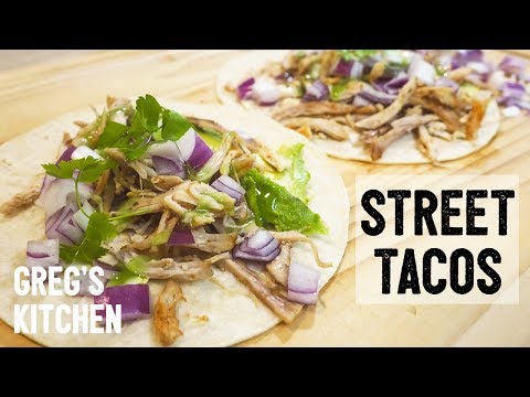 CHICKEN TACO STREET FOOD RECIPE - Greg's Kitchen