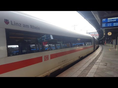 ICE 3 in Köln Messe/Deutz Gl.11-12: ICE725 München Hbf