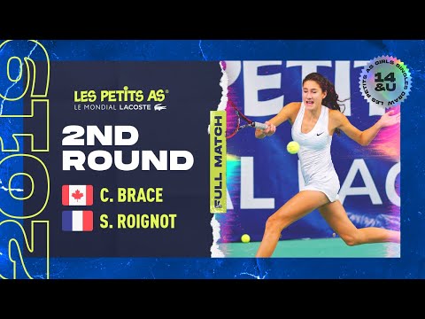 Les Petits As 2019 | Girls 2nd Round | Cadence Brace vs. Shanice Roignot