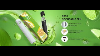 Empty 0.5ml Live Rosin Oil Disposable Pod Vapes BANANA 500mg Disposable Vape Pen For Thick Oil youtube video