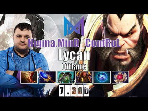 Lycan Offlane | Nigma.MinD_ContRoL | BEST OFFLANE HERO IN 7.30B | 7.30b Gameplay Highlights