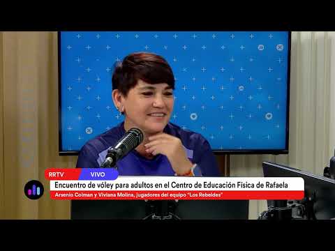 Encuentro de vóley para adultos en el Centro de Educación Física de Rafaela