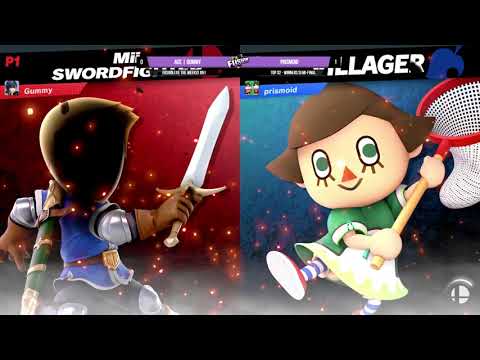 Fusion.exe 61 - GUMMY (Chrom, Swordfighter) vs prismoid (Diddy Kong, Villager) - Winners Semi-Final