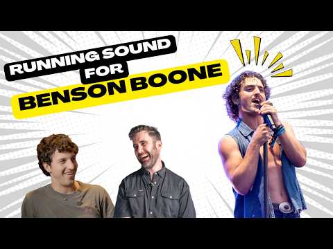 How Benson Boone’s Engineer Mixes From a Room You Never See